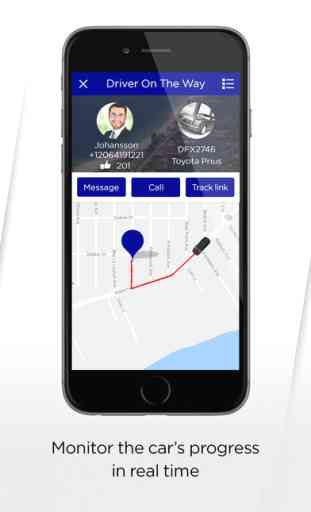 Coast.Cab passenger app 2