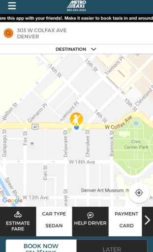 Denver Taxi App 1