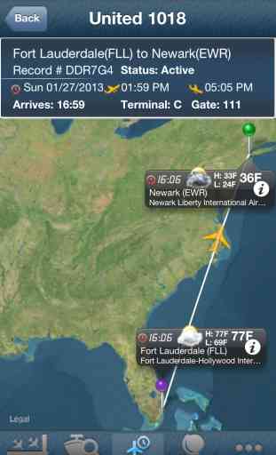Fort Lauderdale Airport (FLL) Flight Tracker Hollywood radar 1