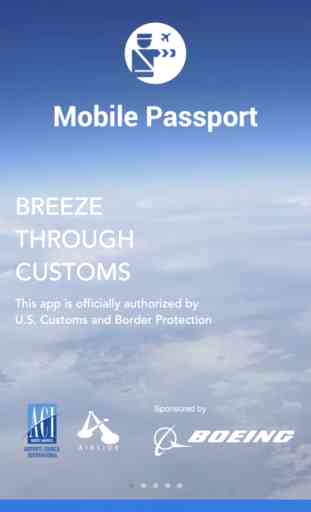 Mobile Passport - Officially Authorized by CBP 1