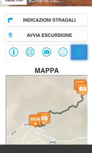 Mount Etna maps and trails 2