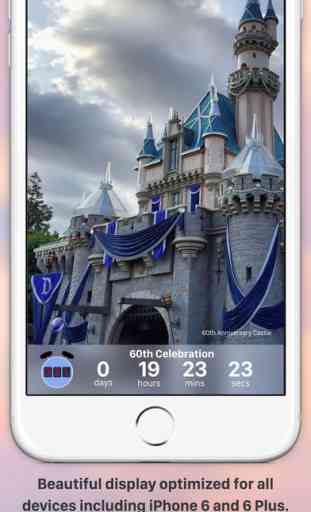 MouseWait Countdown for Disneyland and Disney World WDW 2