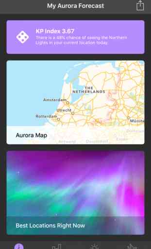 My Aurora Forecast - Northern Lights & Borealis 1