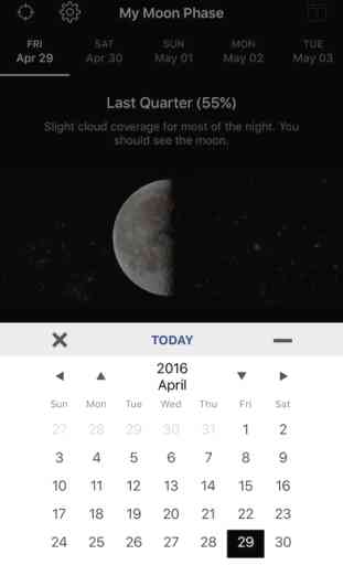 My Moon Phase - Lunar Calendar + Full Moon Phases! 3