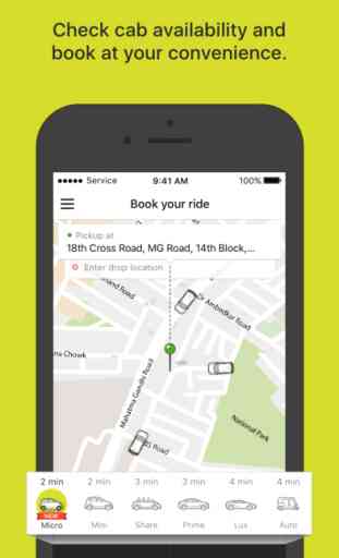 Ola cabs - Book a taxi with one touch 1