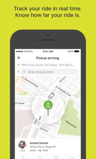 Ola cabs - Book a taxi with one touch 2
