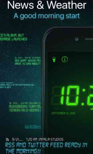 Alarm Clock HD Free - Digital Alarm Clock Display 3