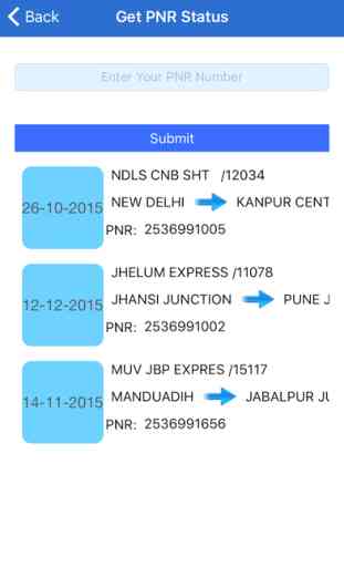 PNR Confirmation Status 2