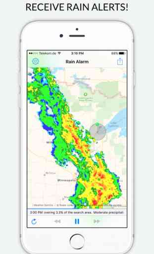 Rain Alarm - Rain Alerts and Live Doppler Radar Images 1