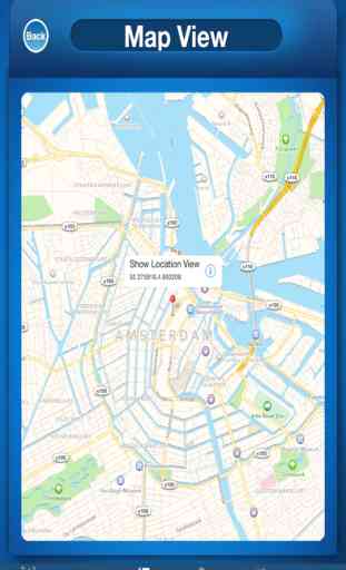 Streets map & viewer with Address & Route Finder 3