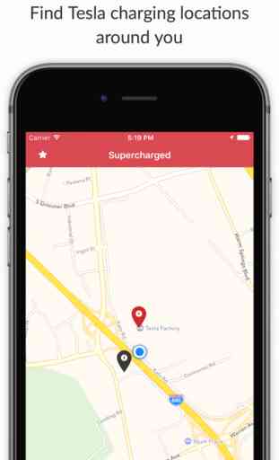 Supercharged - Find Tesla Charging Locations 1