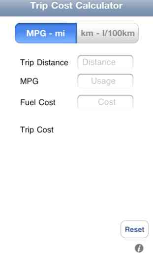 Trip Cost Calculator 1