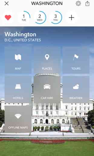 Washington D.C. Offline Map & City Guide 1