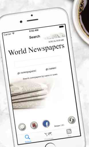 World Newspapers the News Search Engine 1