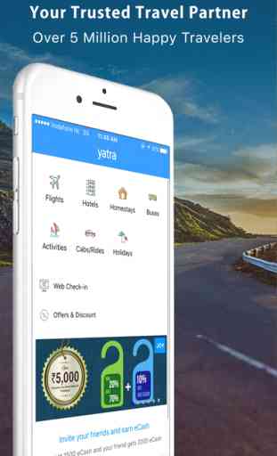 Yatra: Cheap Flight Tickets, Hotel & Buses Booking 1