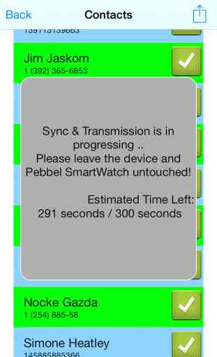 Contacts | Address Book for Pebble SmartWatch - Sync and Lock your contacts in safe 1