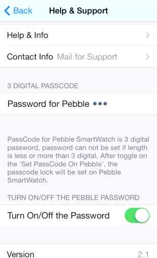 Contacts | Address Book for Pebble SmartWatch - Sync and Lock your contacts in safe 3