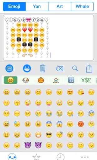 Emoji Keyboard Emoticons Art Smiley faces Unicode Symbol Animated Cool Icons 1