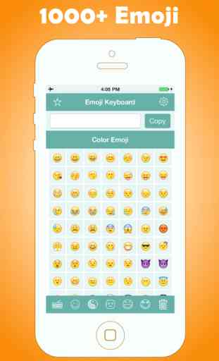 Emoji Keyboard - New Extra Emoticons and Animated GIF Stickers for Texting 1