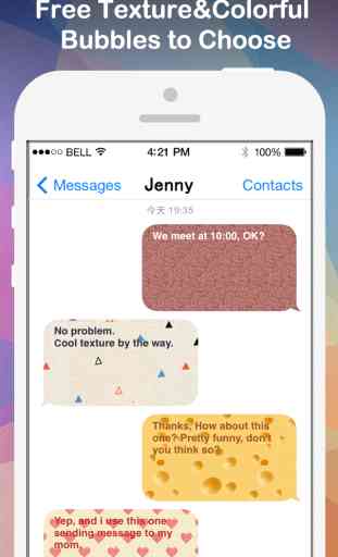 Fancy Message-Pimp Text with Emoji Keyboard, New Color Bubble and Textart FREE 3