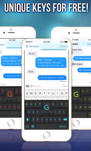 Keys on Fleek for iPhone - Customize your keyboard with colorful themes 4