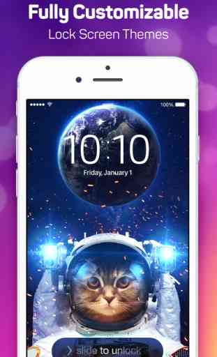 Lock Screen Designer Free - Lockscreen Themes and Live Wallpapers for iPhone. 1