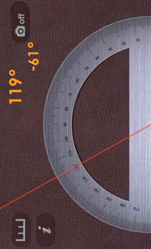 Camera Protractor - Protractor + Rule can measure real life objects 2
