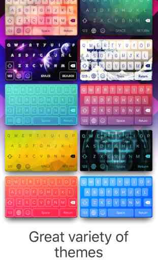Color Keyboard Maker Free - Custom Themes & Emoji 2