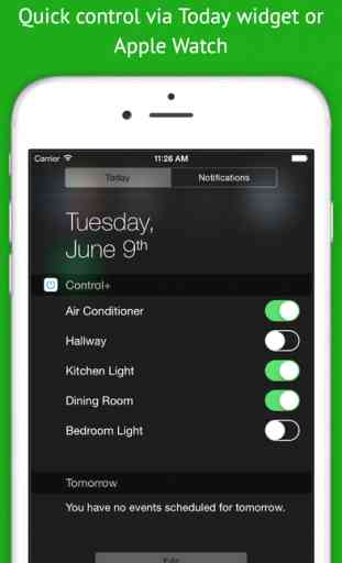 Control+ Quickly control your Belkin WeMo devices for Apple Watch 2