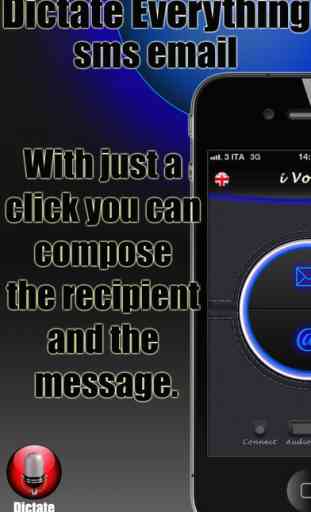 Dictate Everything SMS - EMAIL ( vocal dictation ) 4