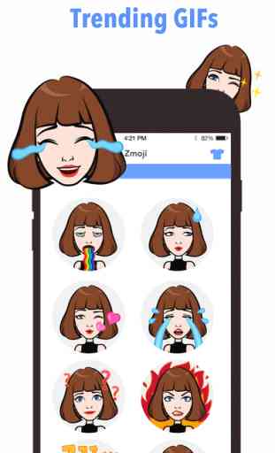 Emoji Me Keyboard | Zmoji - Avatar Emojis & GIF 4