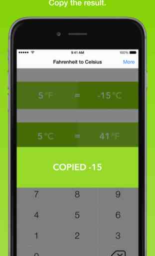 Fahrenheit To Celsius, the fastest temperature converter 3