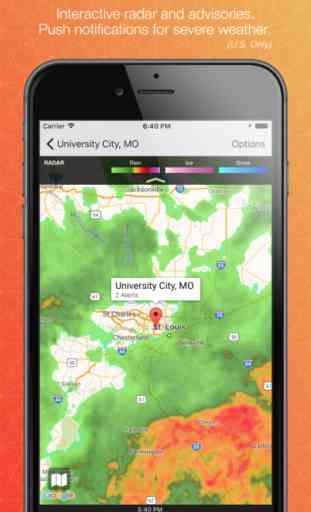 Forecast Bar - Weather, Radar, and Alerts 2