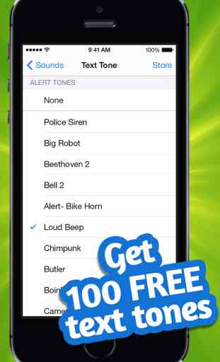 Free Text Tones - Customize your new text alert sounds 1