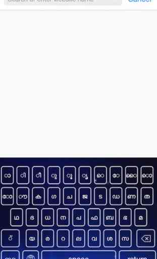 Malayalam Keyboard - Custom Color Keyboard 1