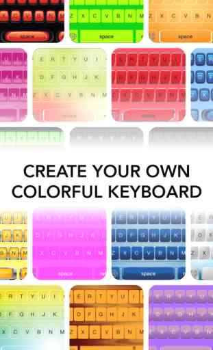 MyKeyboard - custom color keyboard skins for iOS 8 1