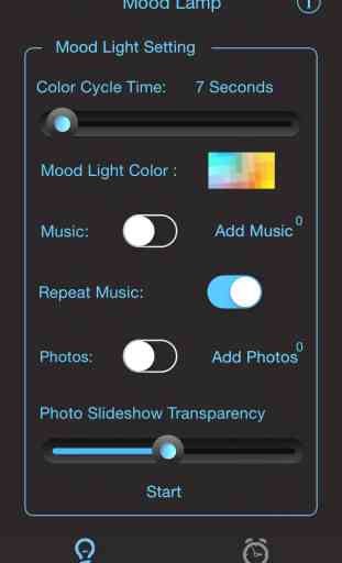 Night Light LITE - Mood Light with Music, NightLight with sound sensor, Time Display & Alarm Clock 2