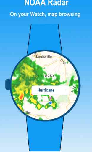 NOAA Watch Radar - Hi-Def Radar & alerts for Storm Warnings and Hurricane weather 1