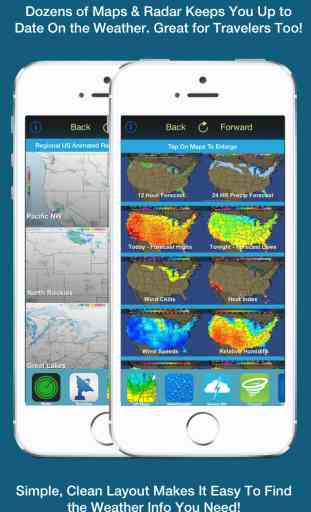 US Weather Tracker - Weather Maps, Radar, Severe & Tornado Outlook & NOAA Forecast 2