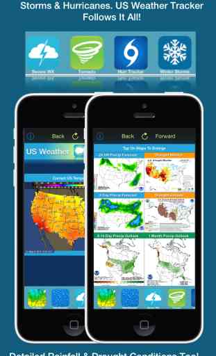 US Weather Tracker - Weather Maps, Radar, Severe & Tornado Outlook & NOAA Forecast 4