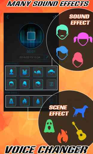 Voice Changer FREE - Sound Record.er & Audio Play.er with Fun.ny Effect.s 2