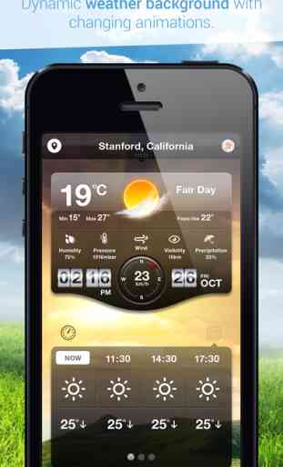 Weather Cast HD : Live World Weather Forecasts & Reports with World Clock for iPad & iPhone 1