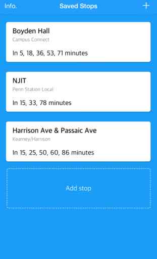 Nextbus Tracker: Rutgers and NJIT Shuttle 1
