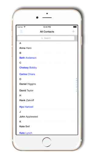 Private Contacts - App which hide your personal & bussiness contacts 2