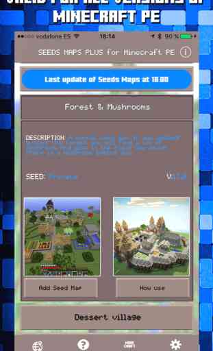 Seeds for Minecraft PE : Free Seeds Pocket Edition 2