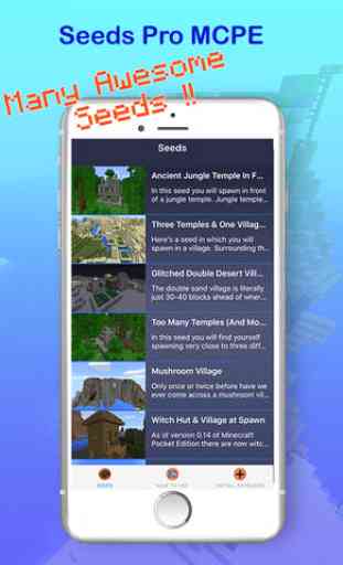 Seeds PE : Free Maps & Worlds for Minecraft Pocket Edition 4