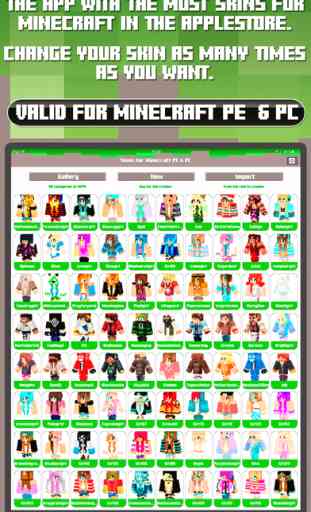 Skins for Minecraft PE & PC - Free Skins 1