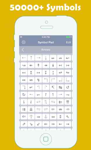 Symbol Keyboard - Unicode Symbols and Characters for Texting 4