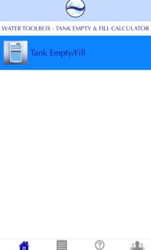 Tank Empty & Fill Calculator by Water Toolbox 1