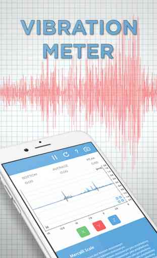 Vibration Meter, seismograph, seismometer 1